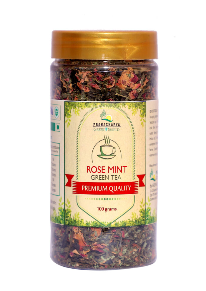 rose mint tea