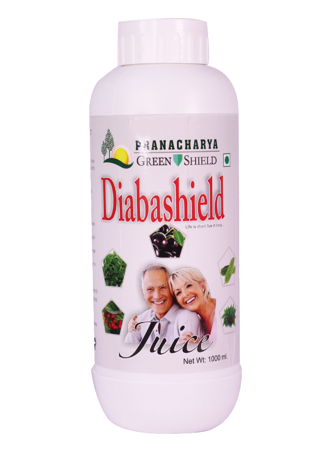 Pranacharya Greenshield diabashield Juice
