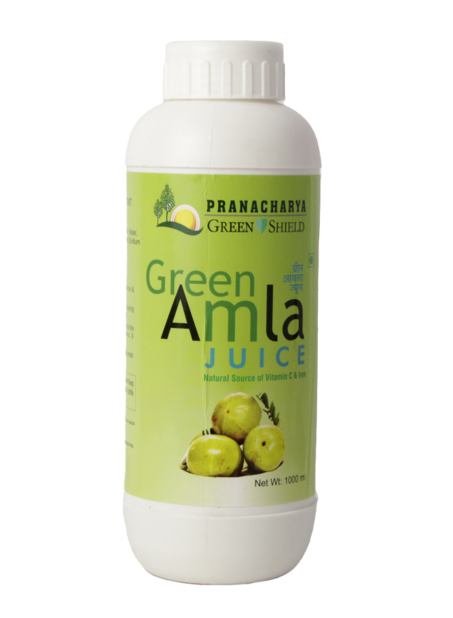 Pranacharya greenshield Green Amla Juice