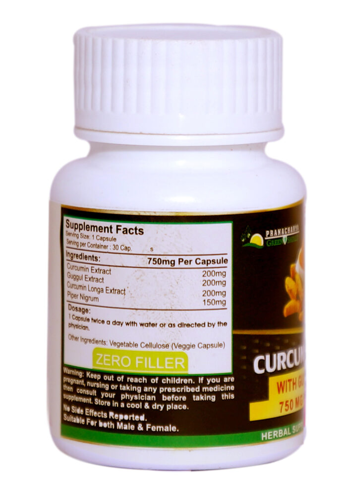 Curcumin Extract With Guggul-30 Caps